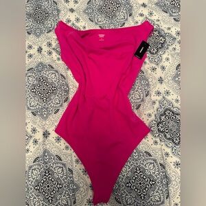 Express Fuchsia countour Bodysuit